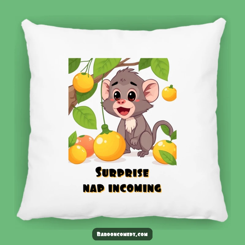Funny Baboon Surprise Pillow: Soft Comfort & Comedy, Adorable Funny Gift!