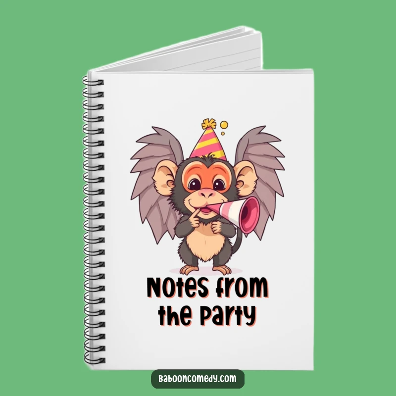 Funny Baboon Notebook: Jot Down Ideas with Humor, Perfect Creative Funny Gift!